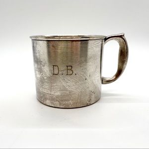 Silver plated children’s mug
